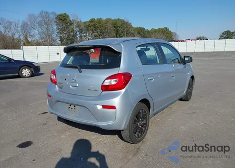 2019 Mitsubishi Mirage Le from USA, damaged, VIN ML32A5HJ0KH004962